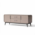 Meuble de rangement en mélamine beige avec tiroirs 120 x 40 x 50cm